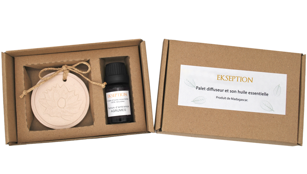 Coffret 1 palet + 1 huile essentielle 10ml